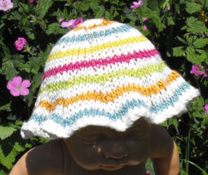 Baby Summer Hat Knitting Pattern