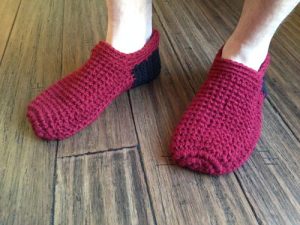 Crochet Men’s Slippers