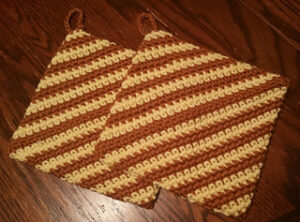 Free Crochet Magic Potholder Pattern