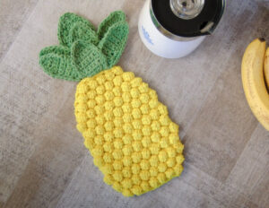 Free Crochet Pineapple Potholder Pattern