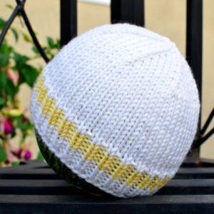Knitting Pattern for Baby Hats in the Round