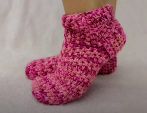 Quick and Easy Crochet Slippers
