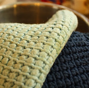 Tunisian Crochet Potholder