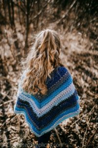 Child's Crochet Poncho Pattern Free