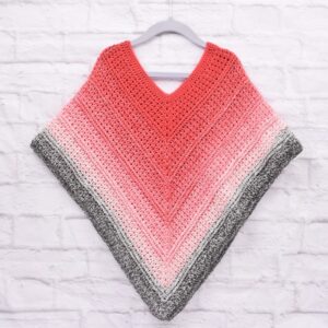 Crochet Child’s Poncho Free Pattern