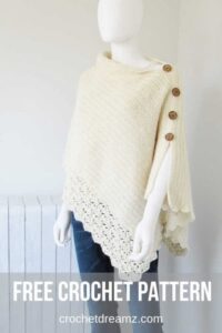 Easy Crochet Poncho Pattern