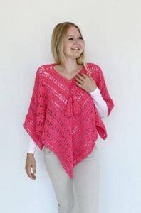 Easy Crochet Poncho Pattern Free