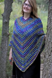 Free Vintage Crochet Poncho Pattern