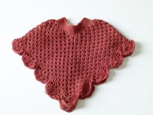 Toddler Poncho Crochet Pattern