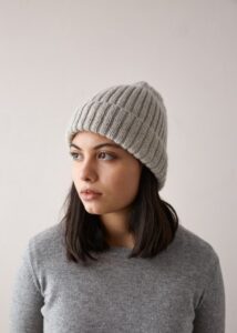 2x2 Rib Knit Hat Pattern In The Round