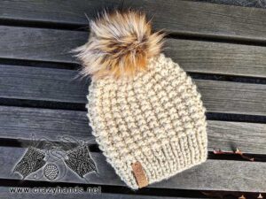 Beanie Hat Knitting Pattern