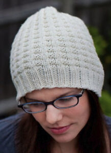 Broken Rib Knit Hat Pattern