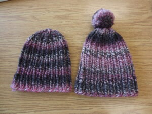 Bulky Yarn Knitted Hat Pattern