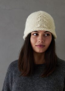 Cable Knit Hat for Beginners