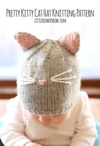 Children’s Animal Hat Knitting Pattern