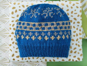 Easy Fair Isle Knit Hat Pattern