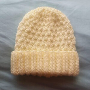 Free Knitting Pattern for Hat on Straight Needles