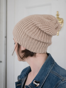 Free Slouchy Hat Knitting Pattern
