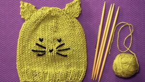 Knit Cat Hat Pattern Free