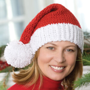 Knit Pattern for Santa Hat