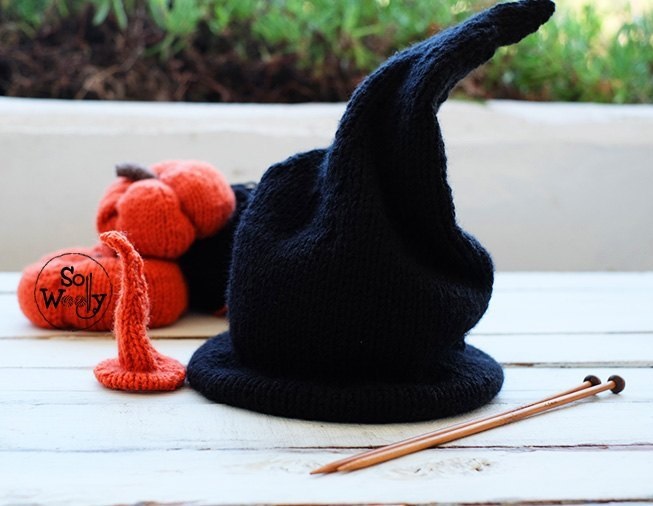 Knit Witch Hat Pattern