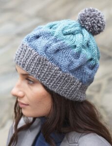 Knitted Cable Hat Pattern