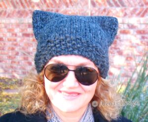 Knitted Cat Hat