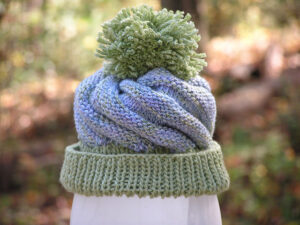 Knitted Swirl Hat Pattern