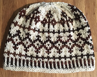 Knitting Pattern for Fair Isle Hat