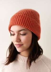 Knitting Pattern for Ribbed Hat