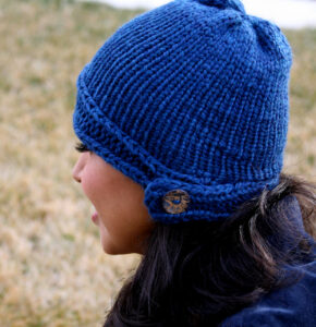 Loom Knit Cloche Hat