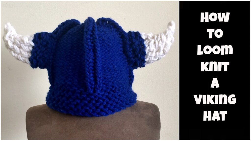 Loom Knit Viking Hat