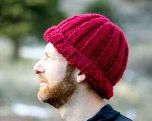 Men’s Hat Knitting Pattern