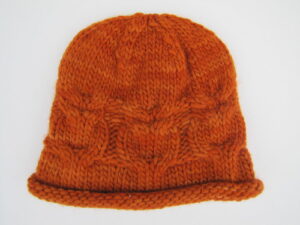 Owl Cable Knit Hat Free Pattern