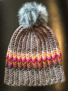 Simple Knit Hat Pattern Circular Needles