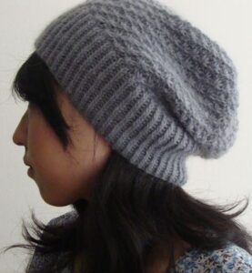 Free Slouchy Knitted Hat Pattern