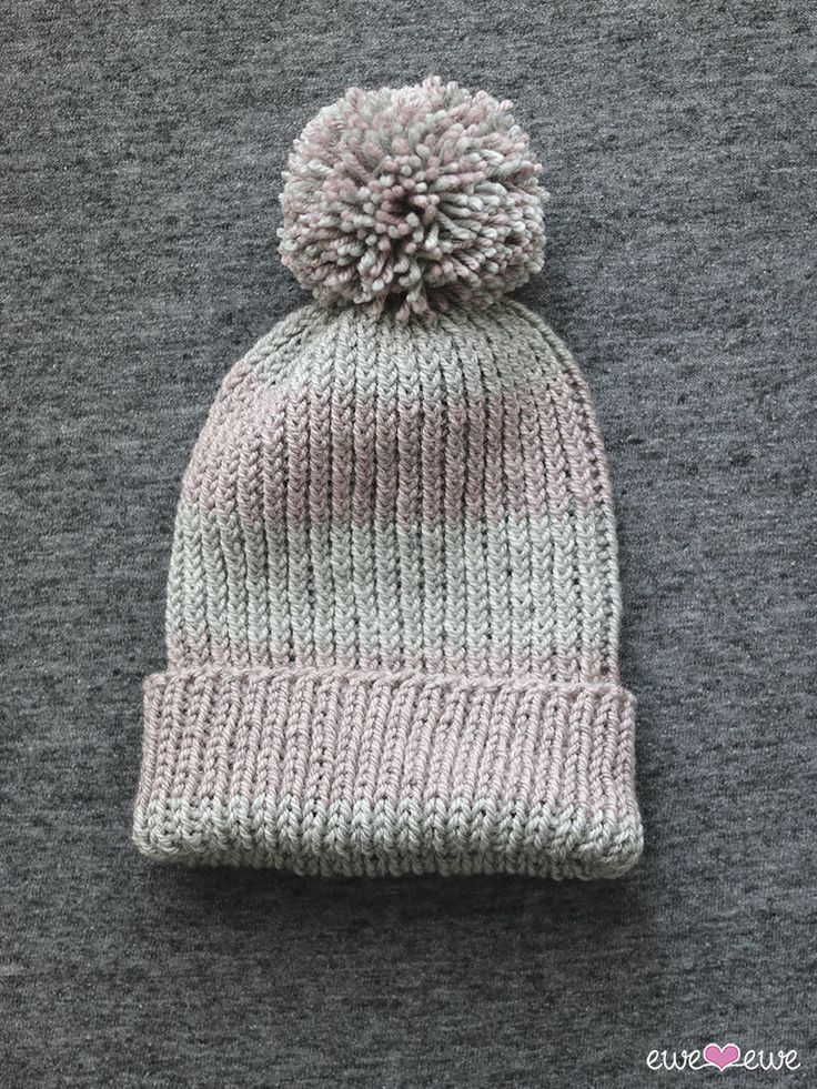 Free Knit Rib Hat Patterns