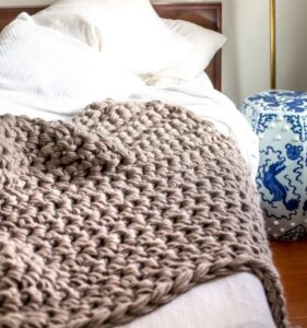 Arm Crochet Blanket Pattern