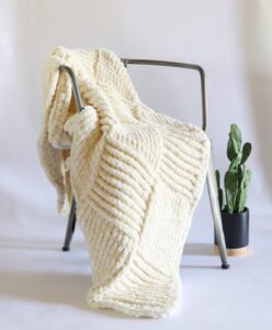 Basket Weave Crochet Throw Pattern