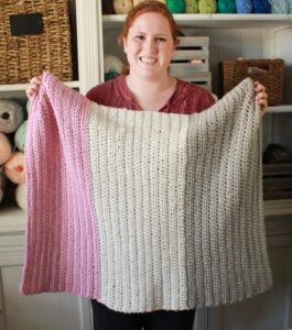 Beginner Easy Crochet Blanket Pattern