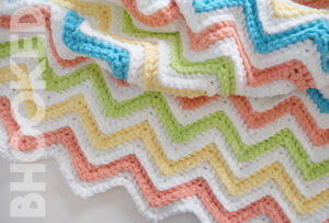 Chevron Blanket Crochet Pattern Free