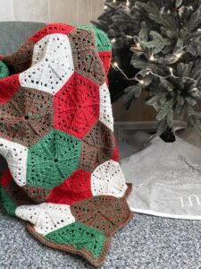 Christmas Crochet Blanket Pattern Free