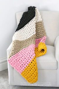 Chunky Crochet Blanket Pattern