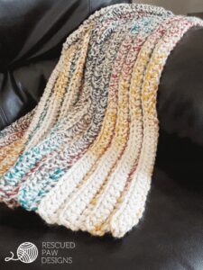 Chunky Crochet Blanket Pattern Free