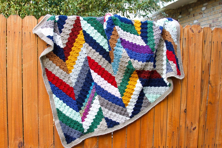 Corner-to-Corner Crochet Blanket Pattern Free
