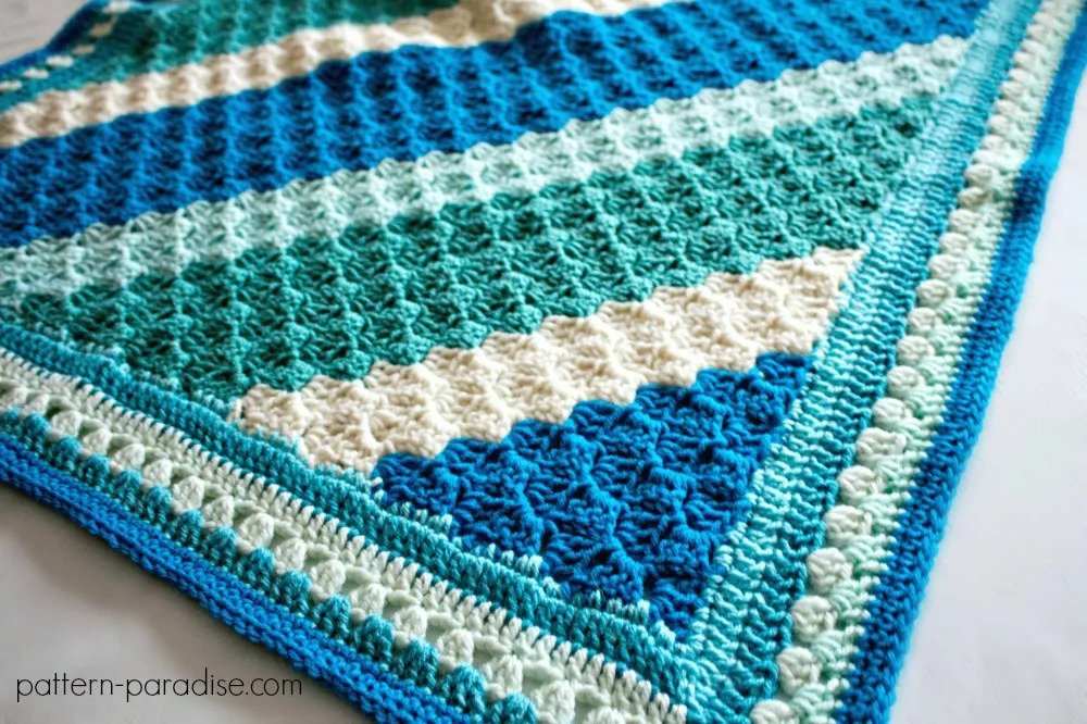 Corner-to-Corner Crochet Blanket