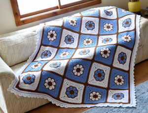Crochet African Flower Blanket