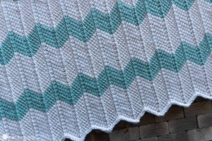 Crochet Chevron Blanket