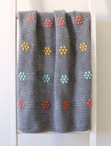 Crochet Flower Blanket Pattern Free