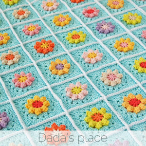 Free Easy Crochet Flower Blanket Pattern